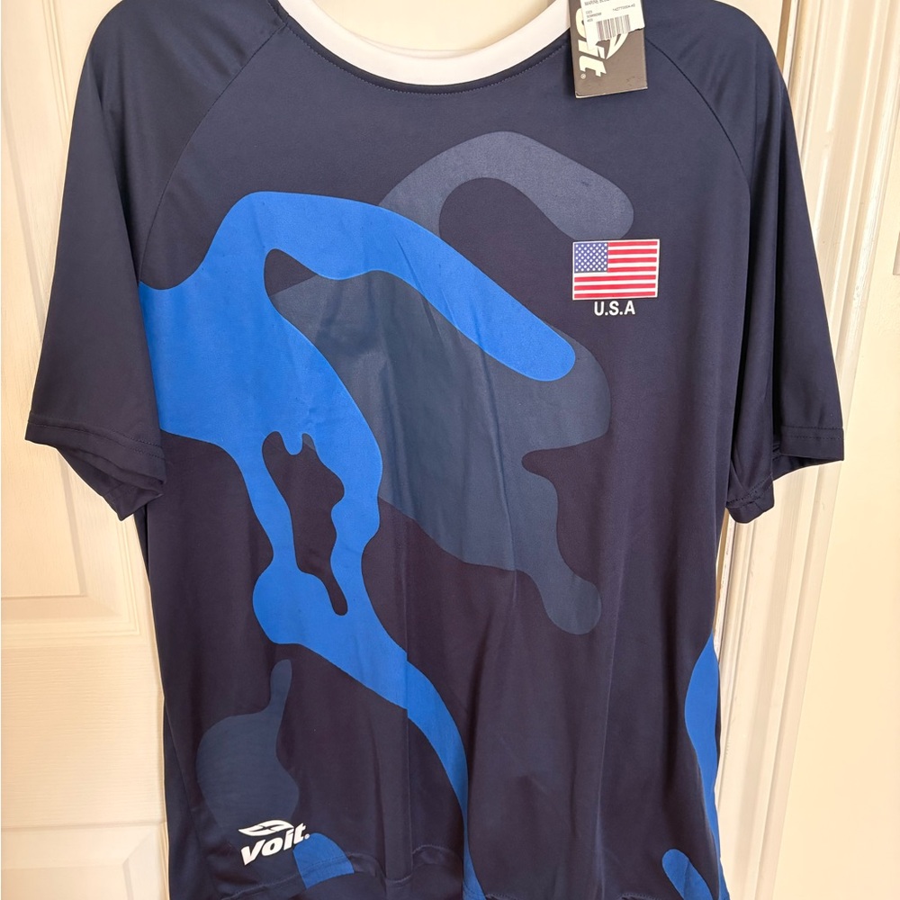 Men's Blue Short Sleeve Tee